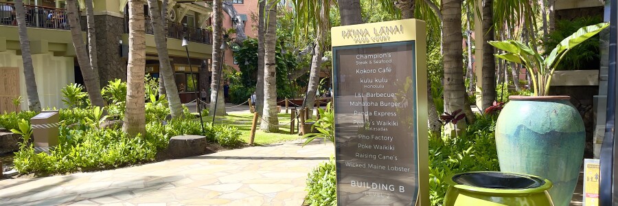 Located in Royal Hawaiian Center