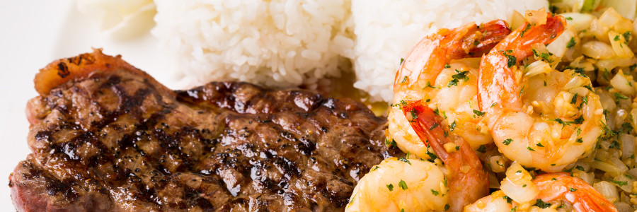Web site Special.  Steak&Shrimp Full size  20% OFF on 21th April.